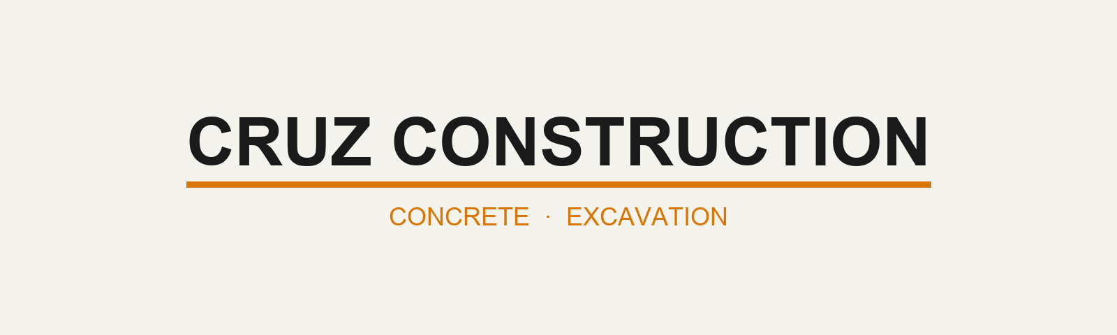 Cruz Construction logo